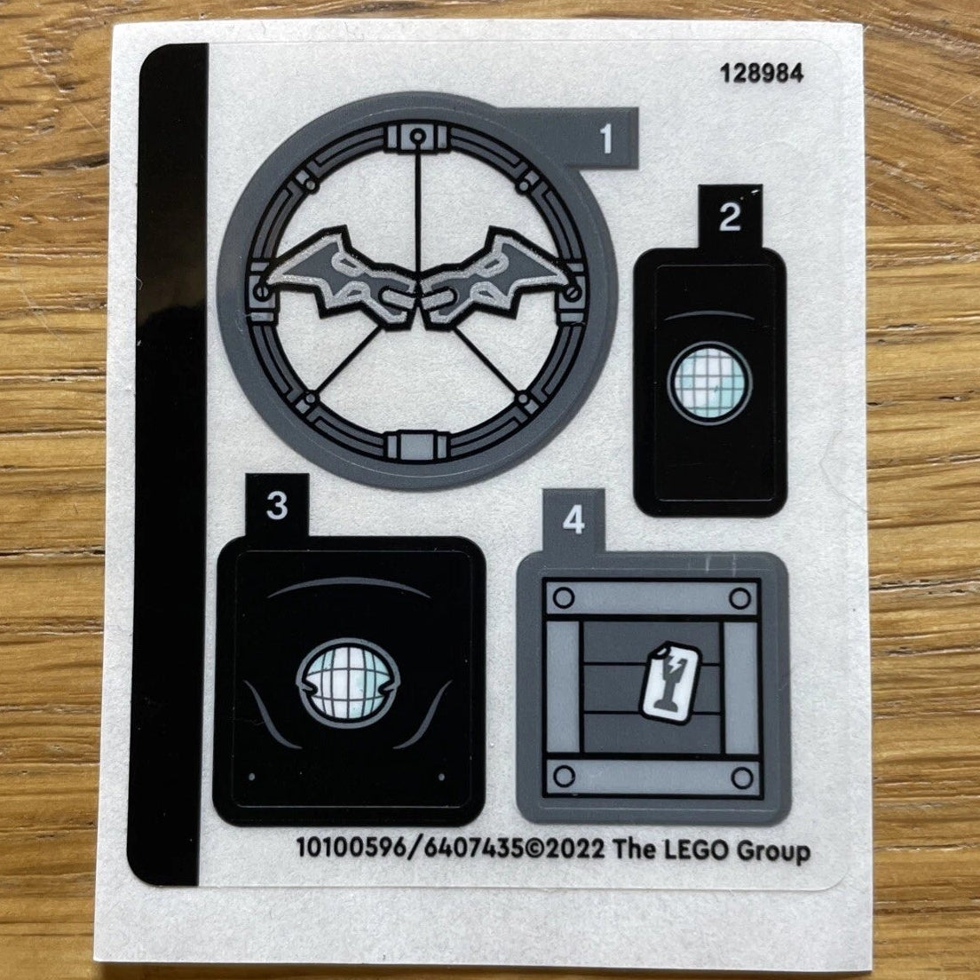 Lego® Sticker Sheet for set 76179 Batman & Selina Kyle Motorcycle Pursuit