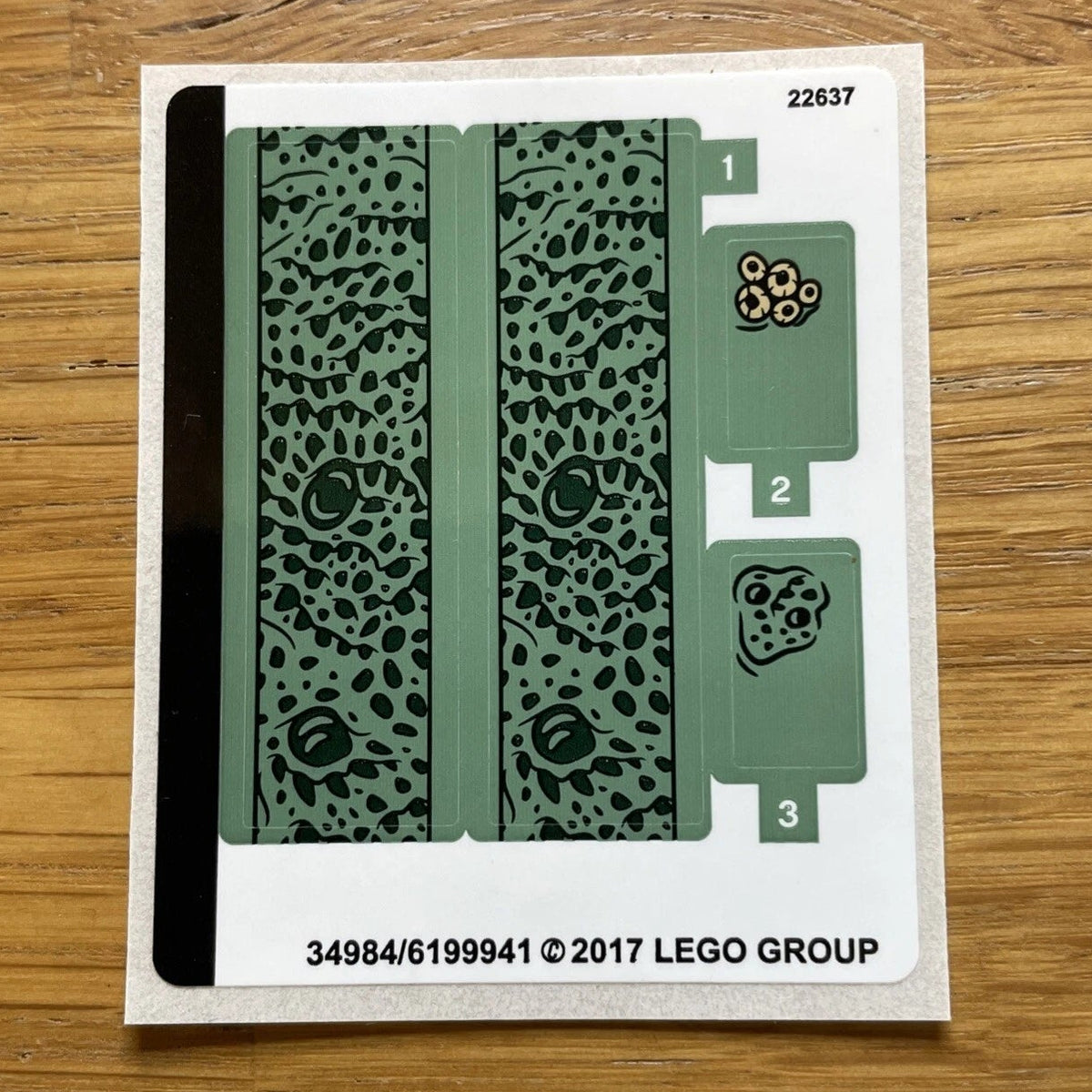 Lego® Sticker Sheet for set 76085 Battle of Atlantis