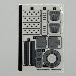 Lego® Sticker Sheet for set 76190 Iron Man: Iron Monger Mayhem