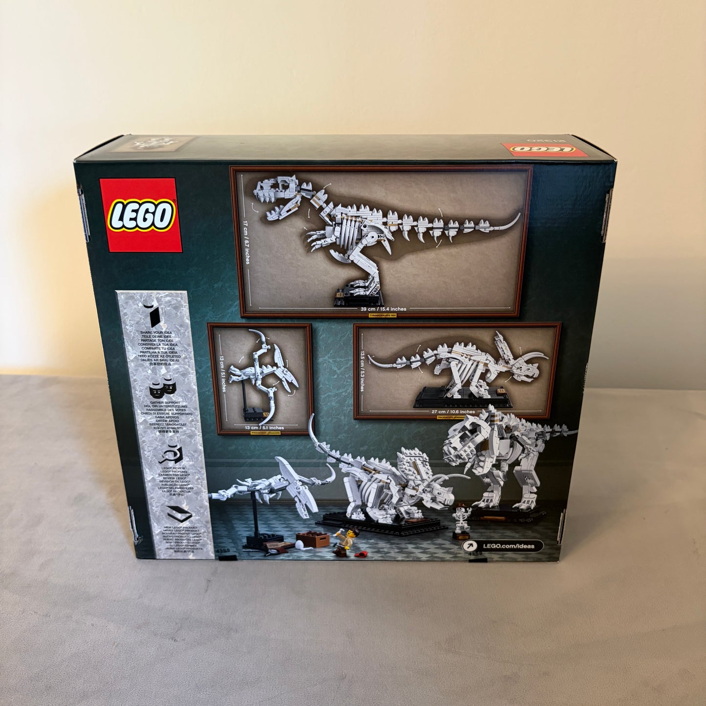 Lego Ideas Dinosaur Fossils 21320