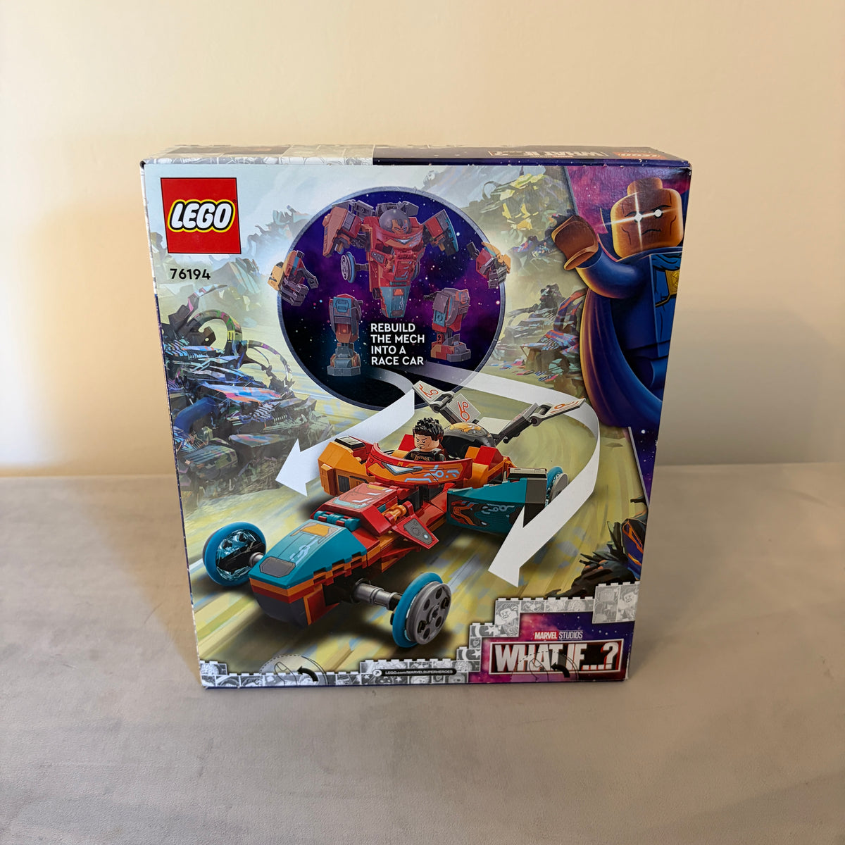Lego Marvel Tony Stark’s Sakaarian Iron Man 76194