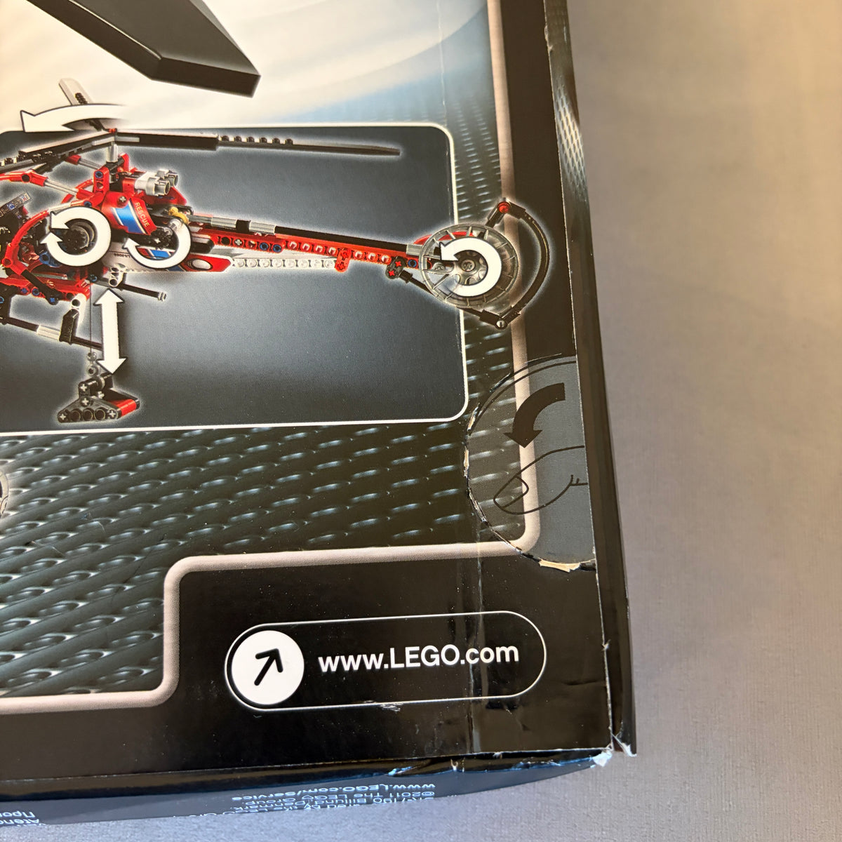 Lego Technic Rescue Helicopter, 8068
