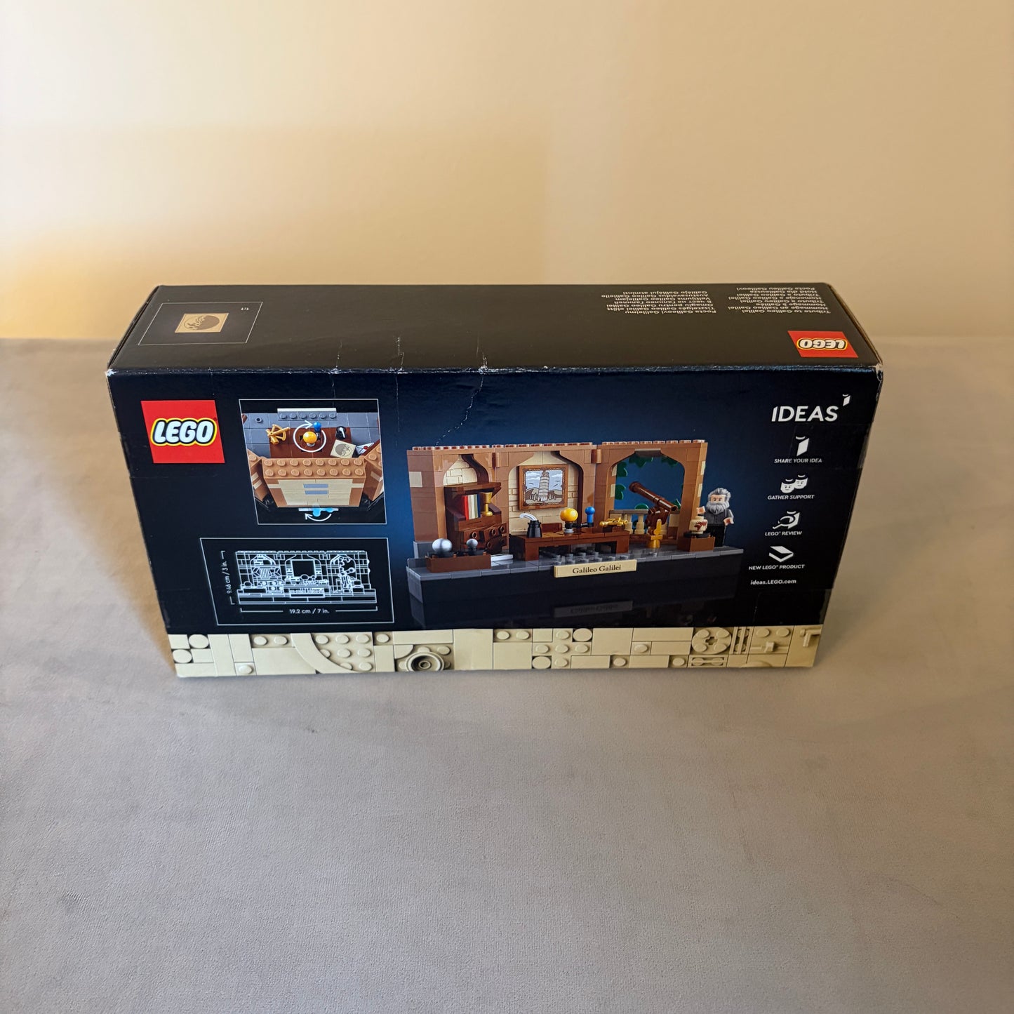Lego Ideas Tribute to Galileo Galilei 40595