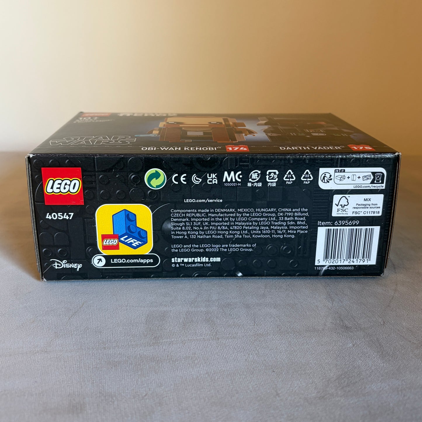 BrickHeadz Star Wars™  Obi-Wan Kenobi™ & Darth Vader™ 40547