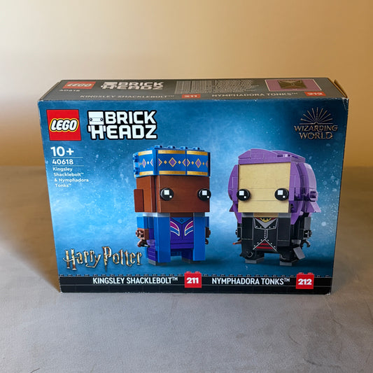Lego BrickHeadz Kingsley Shacklebolt™ & Nymphadora Tonks™ 40618
