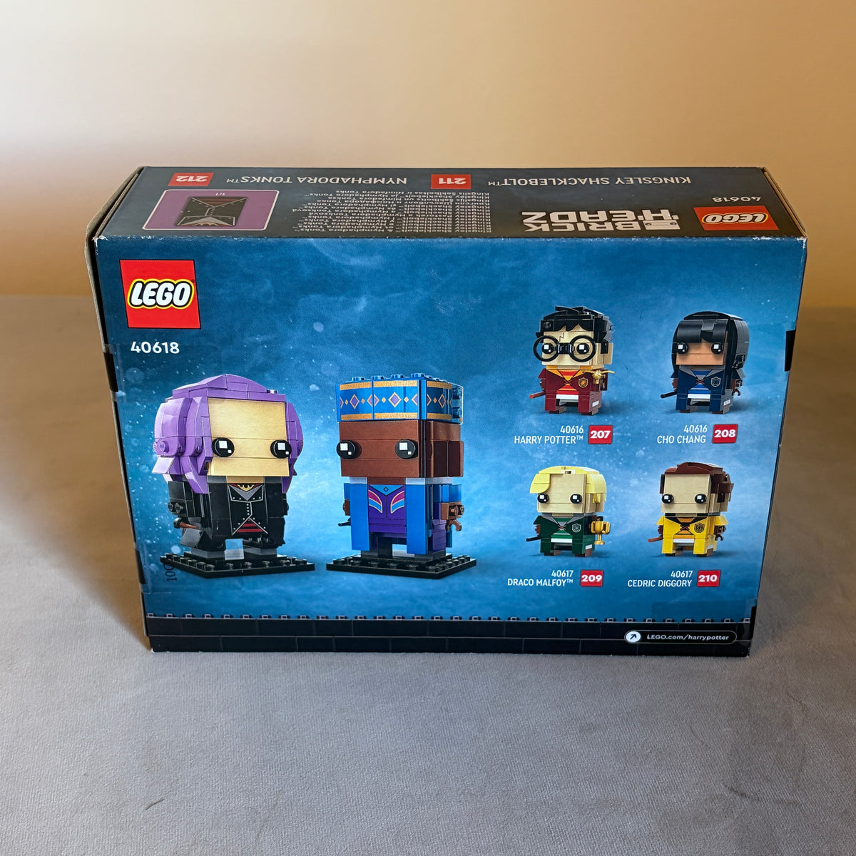 Lego BrickHeadz Kingsley Shacklebolt™ & Nymphadora Tonks™ 40618