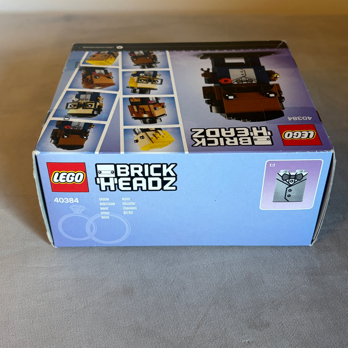 Lego BrickHeadz Wedding Groom 40384