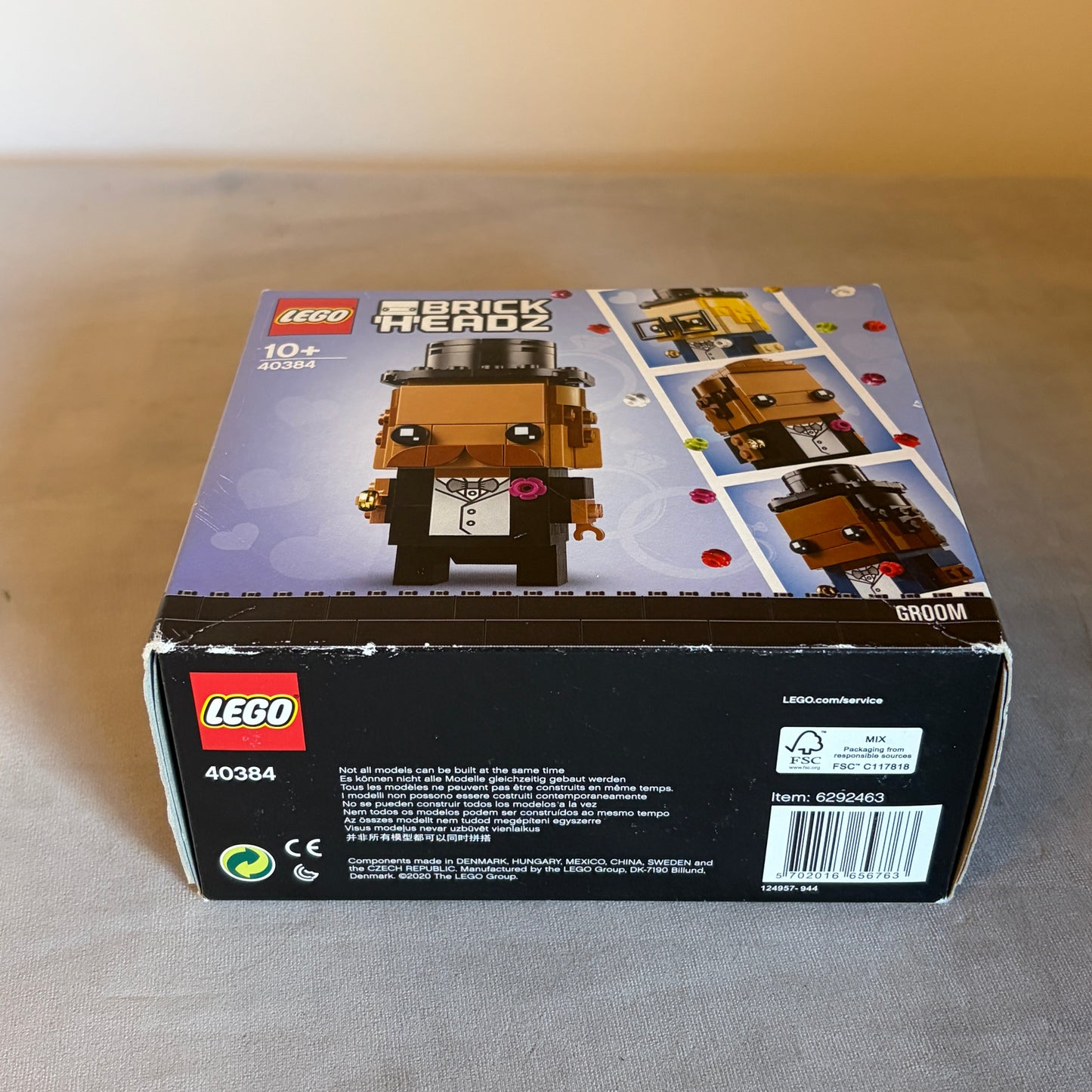 Lego BrickHeadz Wedding Groom 40384