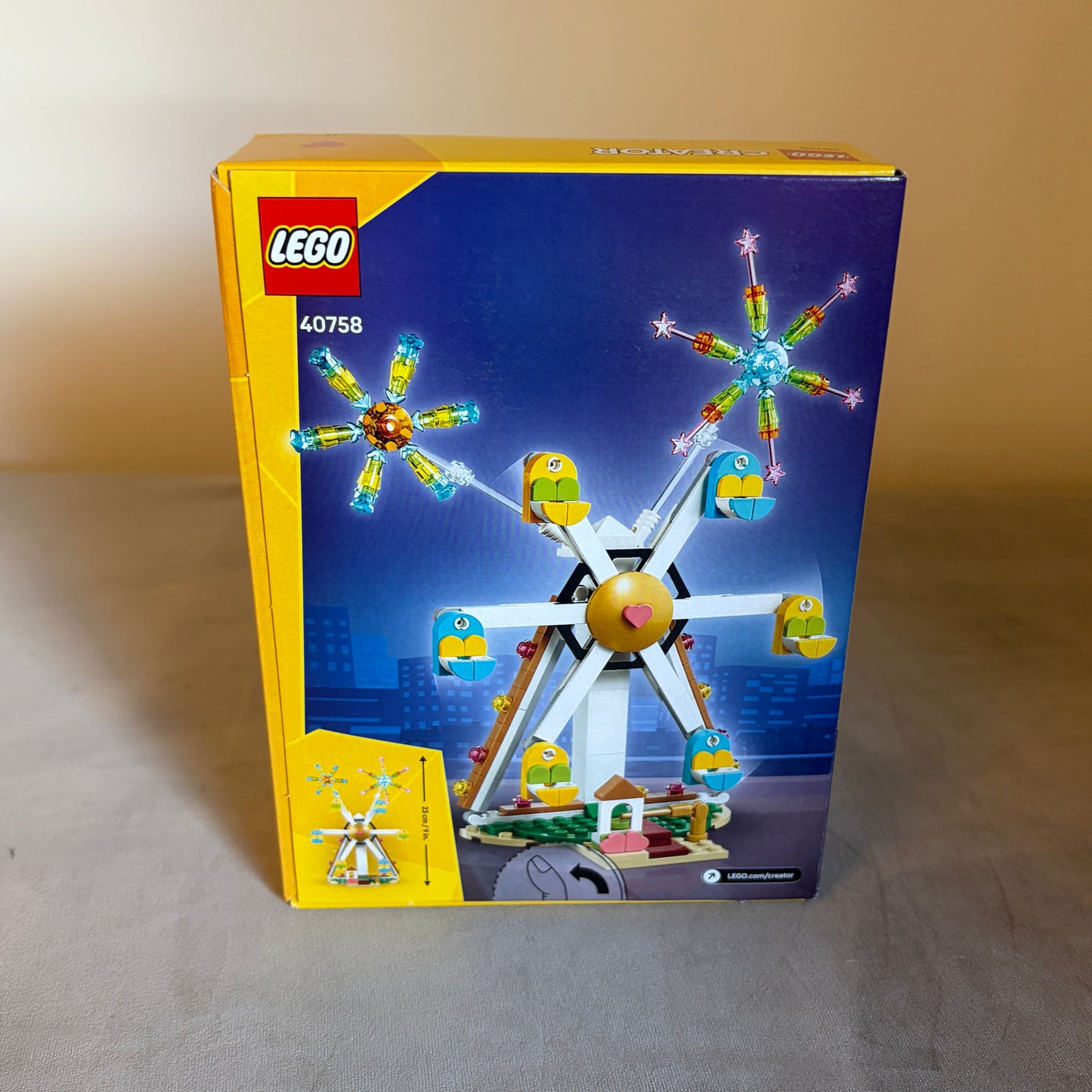 Lego Creator Celebration: Ferris Wheel with Fireworks 40758