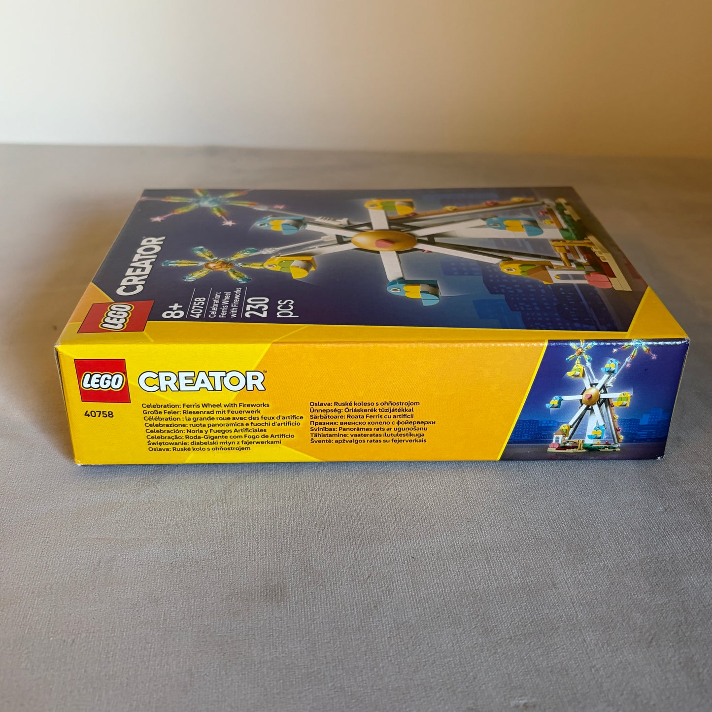 Lego Creator Celebration: Ferris Wheel with Fireworks 40758