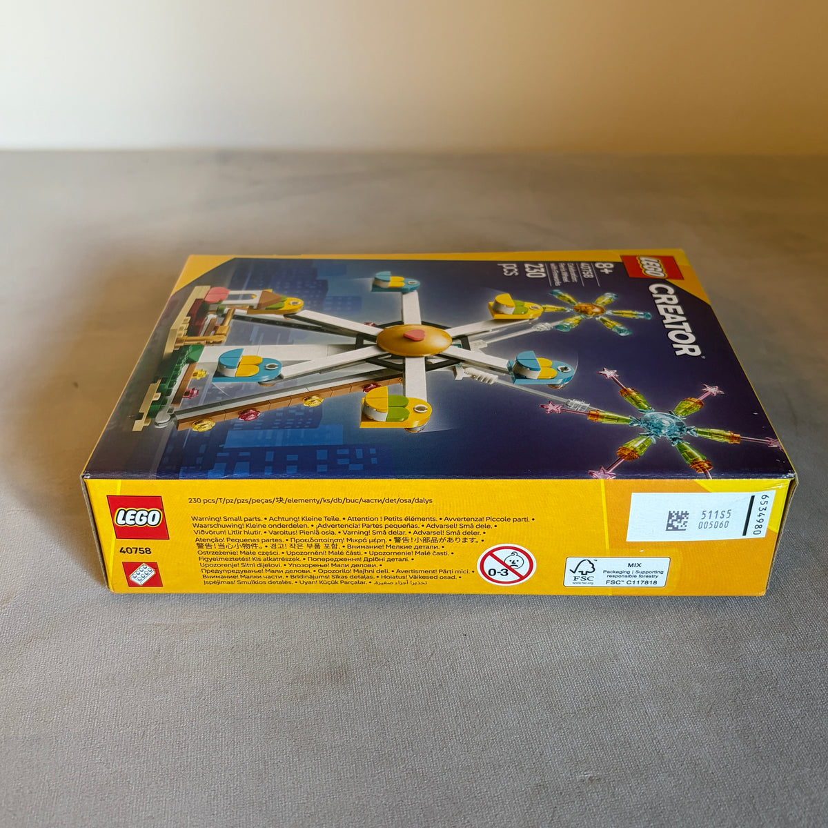 Lego Creator Celebration: Ferris Wheel with Fireworks 40758