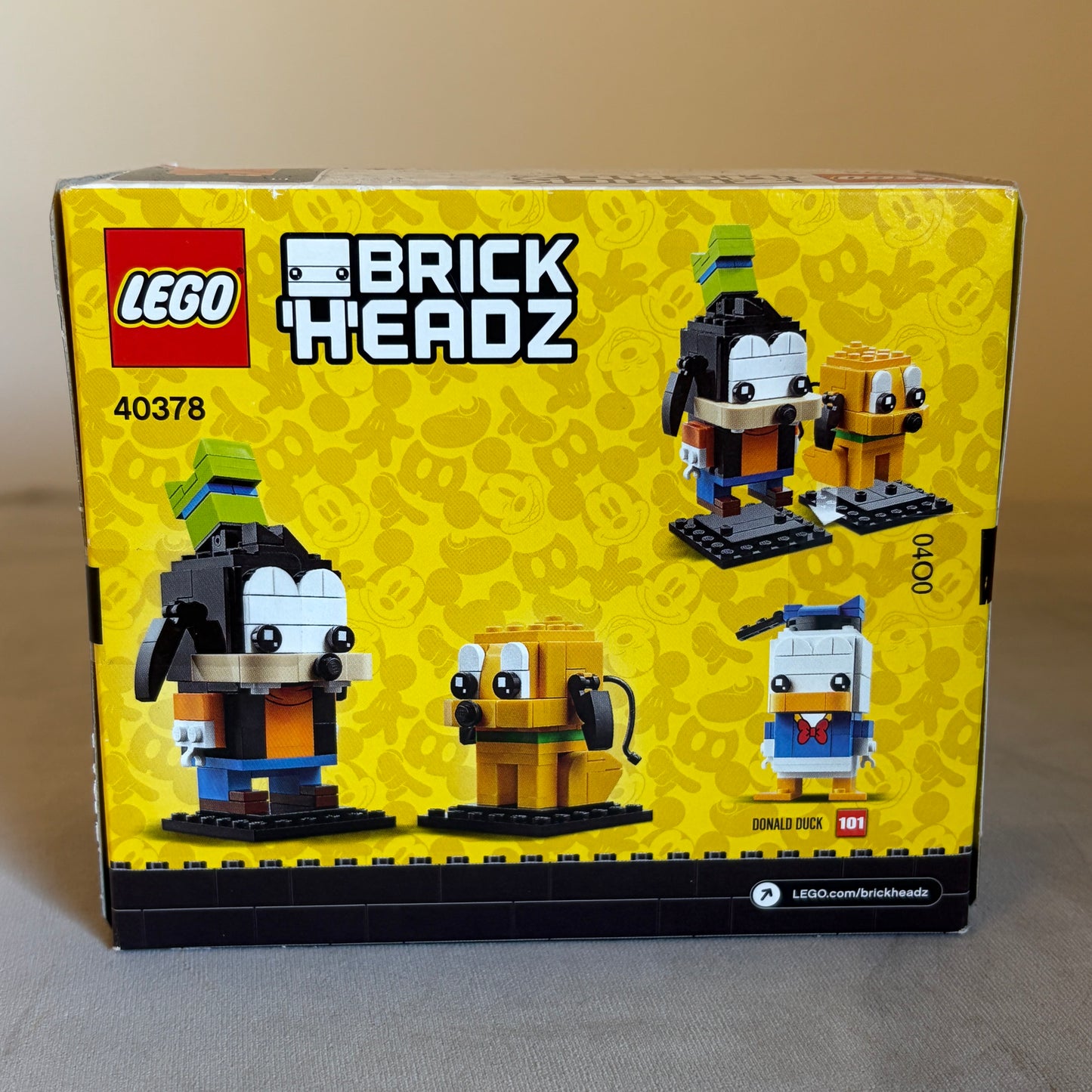 Lego® Disney BrickHeadz Goofy & Pluto 40378