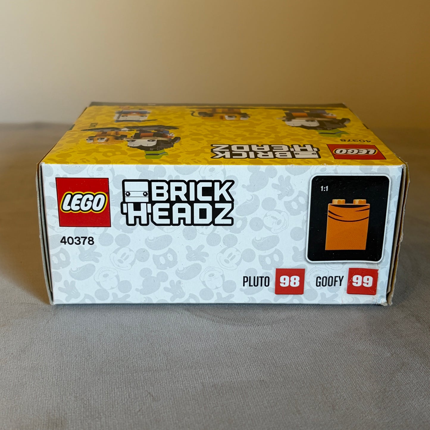 Lego® Disney BrickHeadz Goofy & Pluto 40378