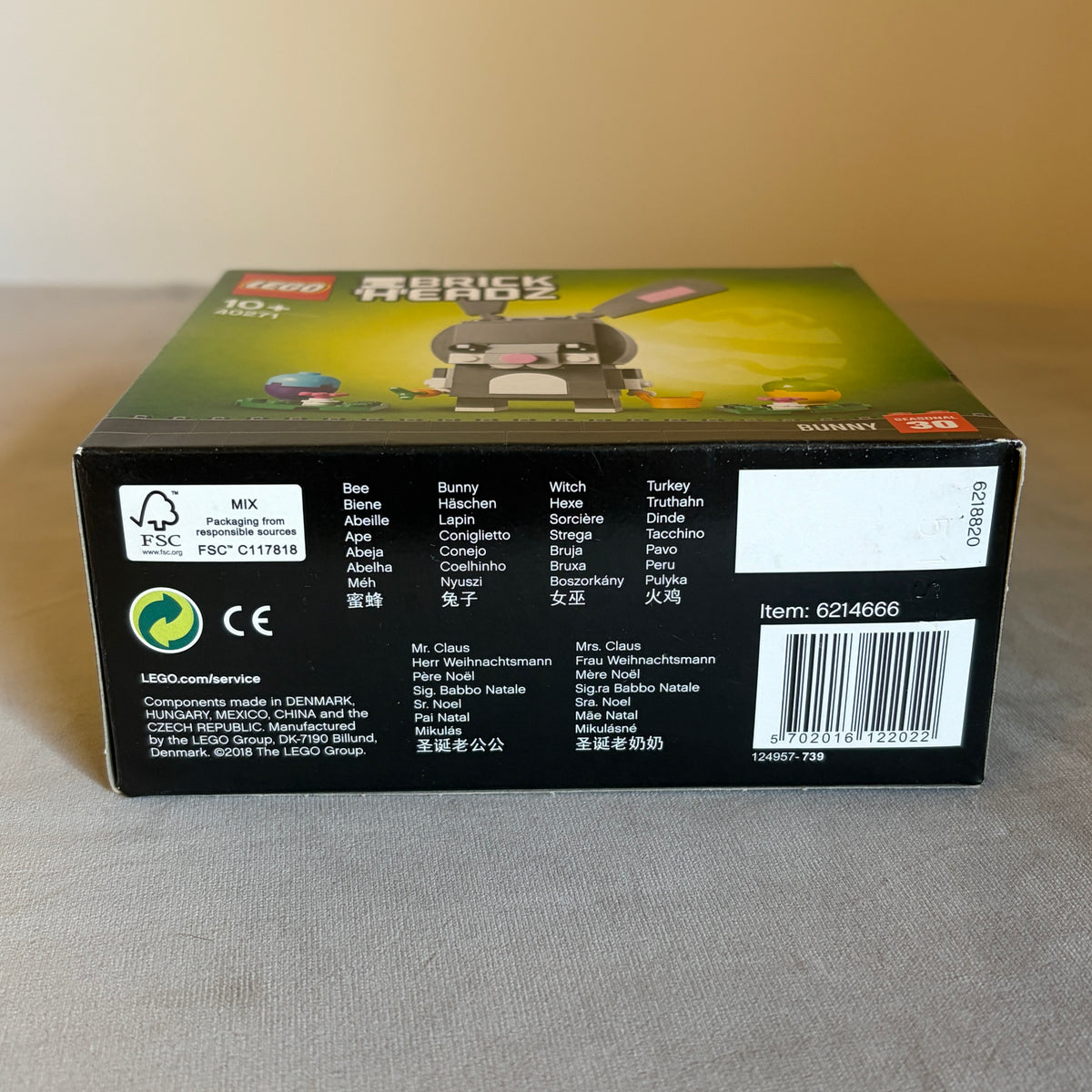 Lego® BrickHeadz Easter Bunny 40271