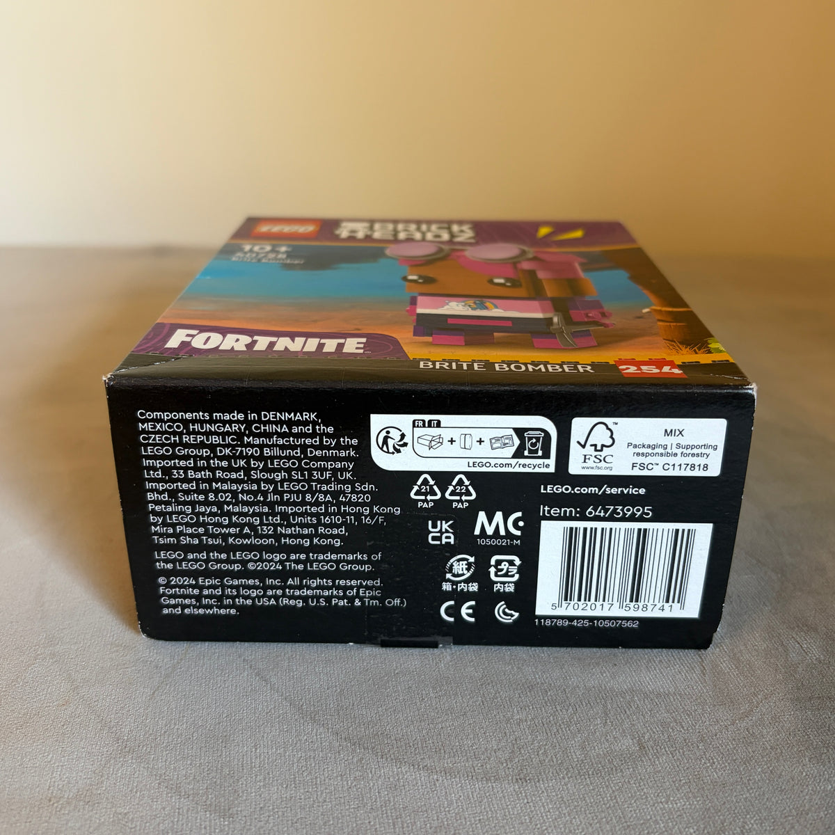 Lego Fortnite BrickHeadz Brite Bomber 40728