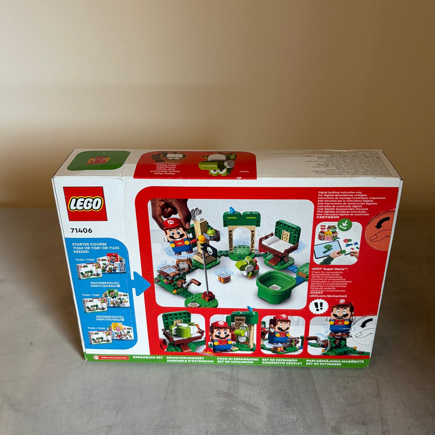 LEGO® Super Mario™ #71406 Yoshi’s Gift House Expansion Set