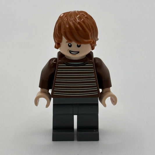 Ron Weasley - Reddish Brown Striped Sweater, hp436, LEGO® Harry Potter™ Minifigure
