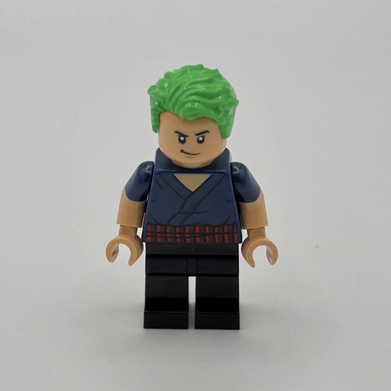 Roronoa Zoro - Dark Blue Shirt, Hair, op006