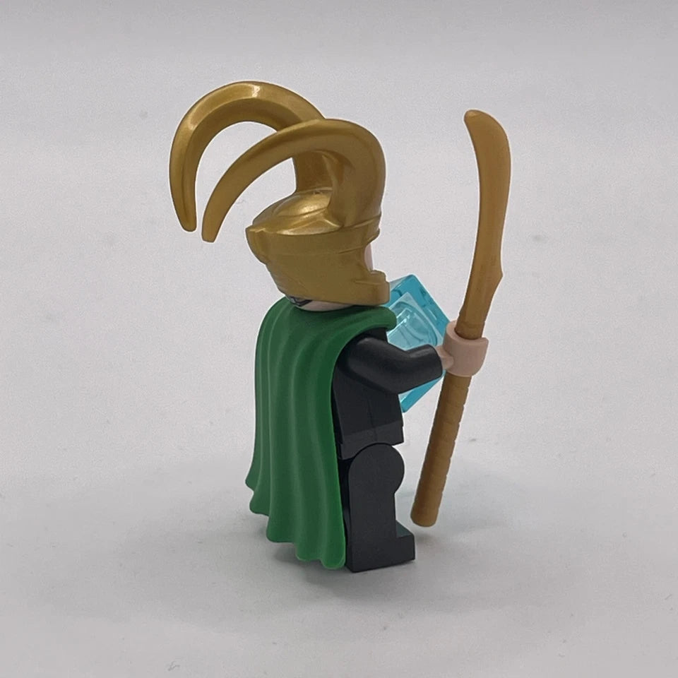 Loki - Pearl Dark Gray Suit, Flexible Rubber Cape, sh0968