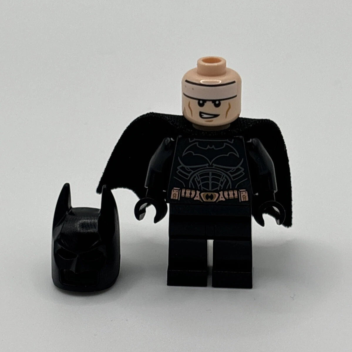 Batman - Black Suit with Copper Belt, Spongy Cape, sh0781