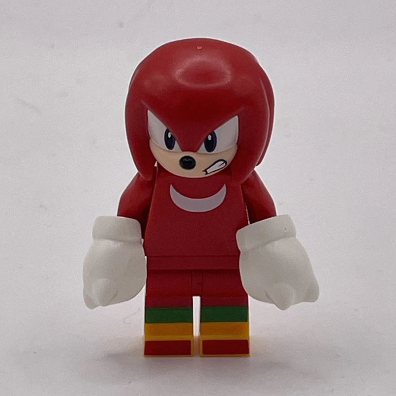 Knuckles - Scowl, son021 - LEGO® Sonic Minifigure