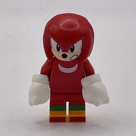 Knuckles - Scowl, son021 - LEGO® Sonic Minifigure